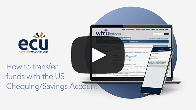 How to Transfer Funds To and From a US Savings / Chequing Account