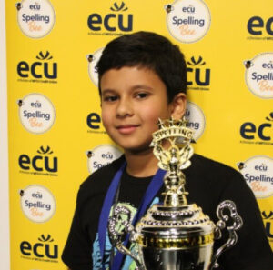 Arshan Shahriar wins ECU Regional Bee.